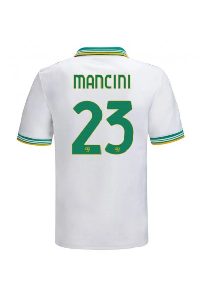 AS Roma Gianluca Mancini #23 Jalkapallovaatteet Kolmaspaita 2025-26 Lyhythihainen AS Roma Gianluca Mancini #23 Jalkapallovaatteet Kolmaspaita 2025-26 Lyhythihainen